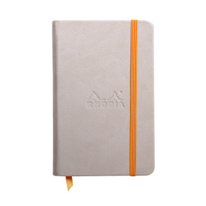 Rhodia Hardcover Notebook - Small - Beige - Plain